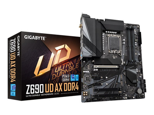 Gigabyte - Z690-UD-AX-DDR4 - Motherboard LGA1700 Z690 DDR4 ATX Wi-Fi 6