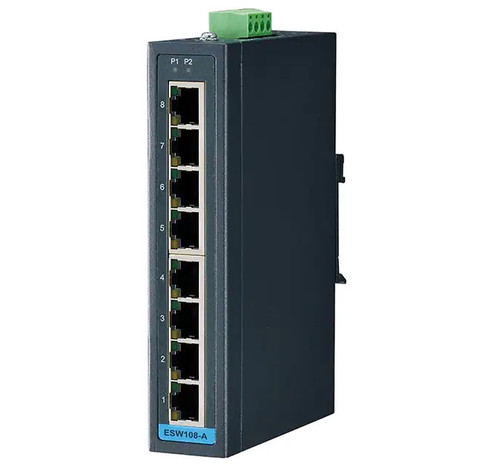 ESW108-A - Advantech B&B Elinx 8-Ports 8 x RJ-45 10/100Base-TX Ethernet Switch