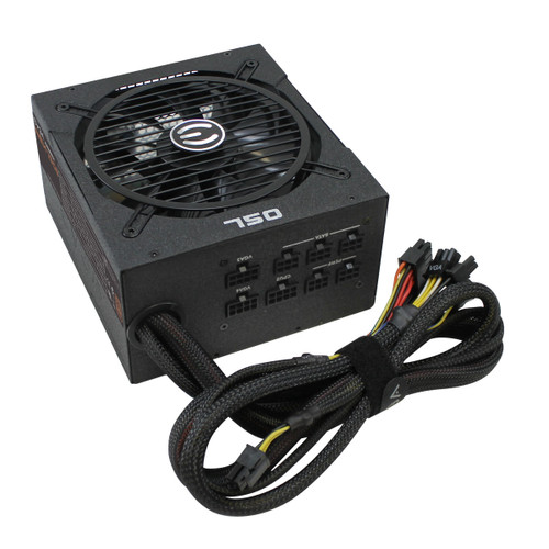 EVGA - 110-B1-0750-VR - Power Supply 750W 80-Plus Bronze Semi-Modular ATX