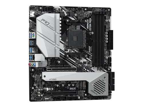 ASRock - X570M-PRO4 - Motherboard Micro ATX Socket AM4 X570 Chipset