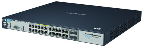 J8692-80099 - Hpe 3500-24G-PoE 24-Ports 1GbE Ethernet (RJ-45) Fully Managed Rack Mountable Network Switch