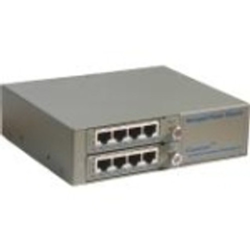 6701-FK - Omnitron Tech - OmnitronTech Systems 4 and 8-Ports 10/100 RJ-45 Copper Compact Switch 4 Ports 10/100Base-T 4 x Network Twisted Pair Fast Ethernet 2 Layer Supp