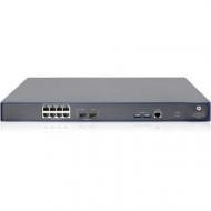 HP - JG641-61001 - WLAN Switch 8-Port Gigabit PoE+ 2x SFP 1U