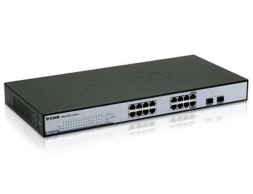 D-Link - DGS-1216T - Network Switch 16-Port Gigabit 2 Combo SFP