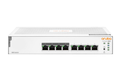 HPE - JL811-61001 - Switch 8-Port Gigabit PoE 65W Rack-mountable