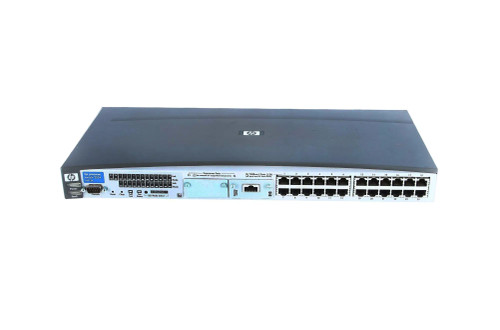 J4813-60101 - Hp ProCurve 2500 Series 2524 24 x RJ-45 Ports 10/100Base-TX + 2 x SFP (mini-GBIC) Port