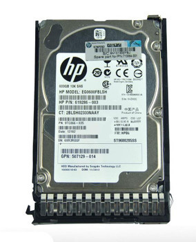 HP - EG0600FBLSH-SC - HDD 600GB 10000RPM SAS 6Gb 2.5"