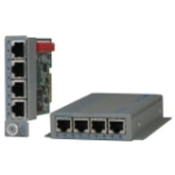 Omnitron - 8482-4-D - Ethernet Switch 4-Port Gigabit RJ-45