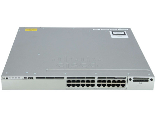 Cisco Catalyst WS-C3850-24P Ethernet PoE+ Switch 715WAC Power Supply - 24-Ports 10/100/1000 IP Services