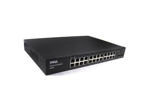 Dell - 0M521M - Network Switch 24-Port Gigabit 2x SFP 1U