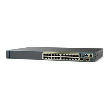 Cisco - WS-C2960S-24PD-L-A1 - Ethernet Switch 24-Port Gigabit PoE Layer2