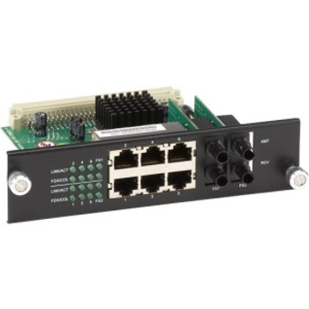 Black Box - LB9216A - Ethernet Switch 6-Port Copper 2-Port Fiber
