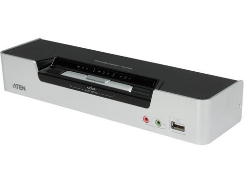 ATEN - CS1642A - KVM Switch 2-Port USB 2.0 DVI Dual View