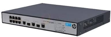 HP - JG537A - Network Switch 8-Port PoE+ Gigabit 2 SFP