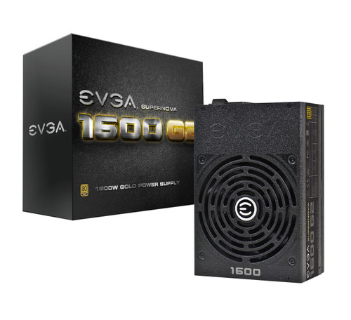 EVGA - 120-G2-1600-X1 - Power Supply 1600W 80-Plus Gold Fully Modular