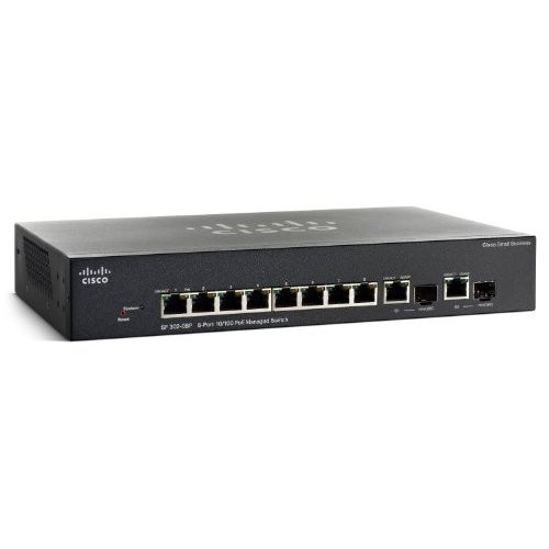 Cisco - SRW208P-K9-NA - Network Switch 8-Port PoE