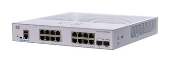 Cisco - CBS350-16P-2G-BR - Network Switch 16-Port Gigabit Ethernet PoE