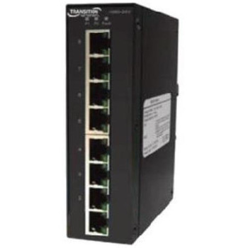 Transition - SISTP1010-380-LRT-B - Network Switch 8-Port Gigabit PoE+ RJ45