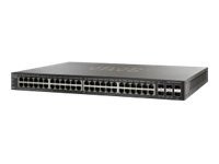 Cisco - SG500X-48P-K9 - Managed L3 Switch 48-Port PoE 4x 10GbE SFP+