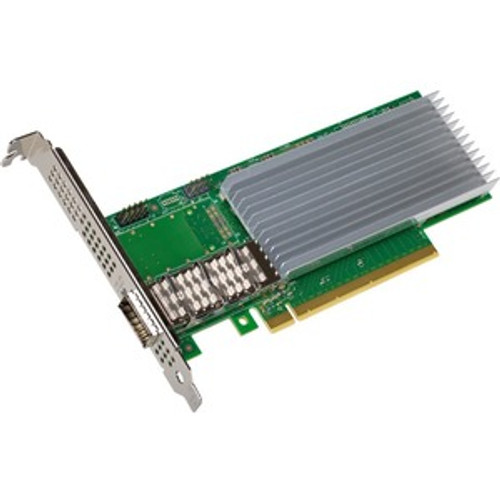 E810CQDA1 - Intel - 800 E810-CQDA1 100Gigabit Ethernet Card - PCI Express 4.0 x16 - 1 Port(s) - Optical Fiber - 100GBase-X - Plug-in