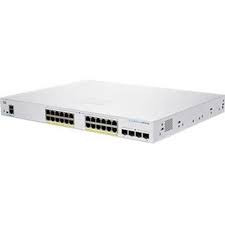Cisco - CBS350-24P-4G-EU - Ethernet Switch 24-Port Gigabit PoE 4 SFP