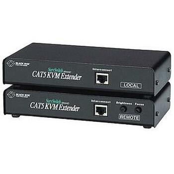 Black - ACU1002A - KVM Extender CAT5 Black