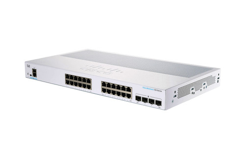 Cisco - CBS350-24T-4X - Network Switch 24-Port Gigabit 4-Port 10GbE SFP+