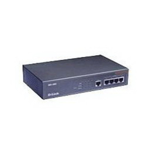 DES-1004 - D LINK - D-LINK 4-Port 10/100 4Rj45 Dual Speed Ethernet Switch