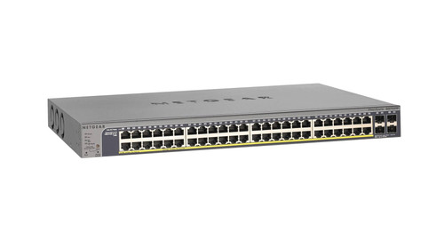 Netgear - GS752TP-100PRS - Network Switch 48-Port Gigabit PoE RJ-45