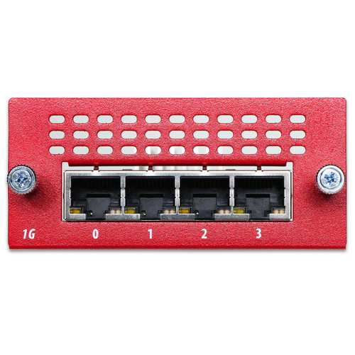 WG9018 - Watchguard Firebox M 3rd Gen 4 x 1Gb Copper Module