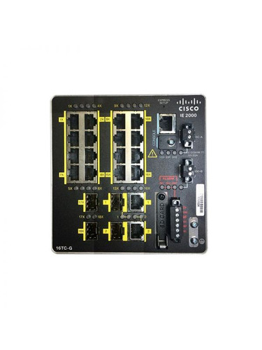 Cisco 16-Port IE-2000-16TC-G-L Ethernet Switch