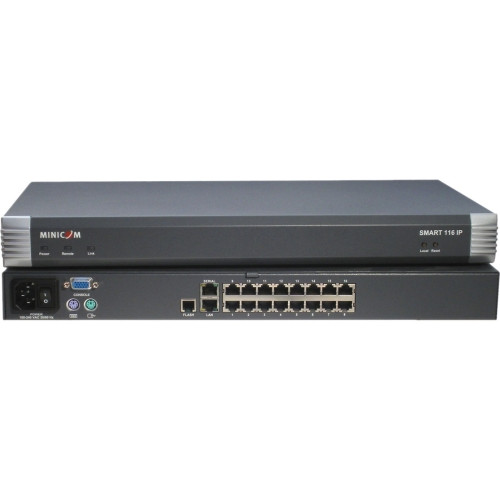 0SU70030 - Tripp - Lite Minicom Smart 116 IP 16-Port CAT5 Kvm Switch