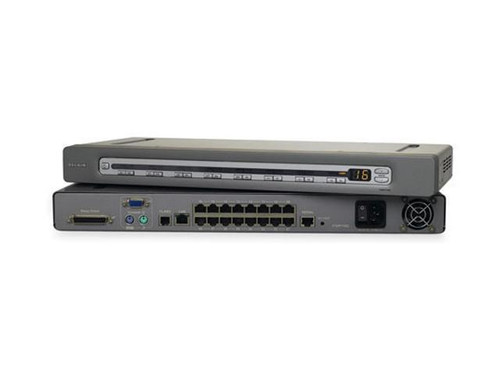 F1DP116G - Belkin - OmniView SMB 16 x 1, x 1 16 x RJ-45 Keyboard/Mouse/Video 1U Rack-mountable Digital KVM Switch