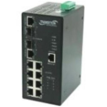 Transition - SISPM1040-382-LRT - Industrial Switch 8-Port Gigabit POE+ 2x