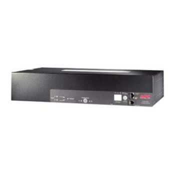 APC - AP7724 - Redundant Switch Rack-Mountable RS-232 RJ-11 Management