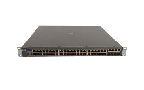 HP - J4904AZ - Network Switch 48-Port SFP Fast Ethernet Managed Stackable