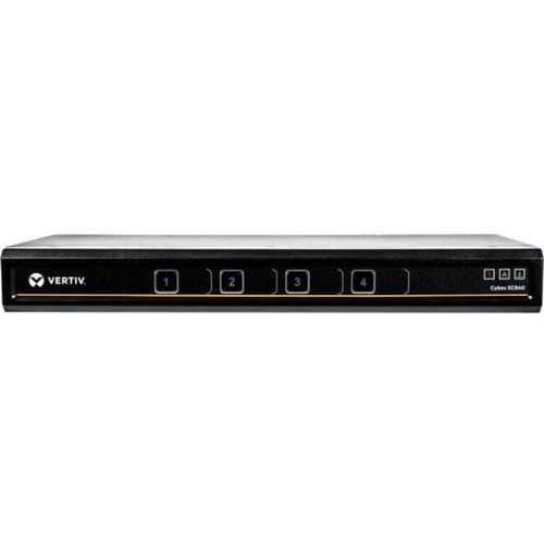 SC840DPH-400 - Vertiv Cybex SC 4 x Ports Universal DP/H Secure KVM Switch