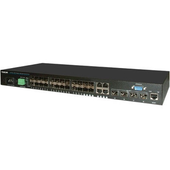 Black Box - LGB5128A - Network Switch 28-Port Gigabit SFP Managed Fiber