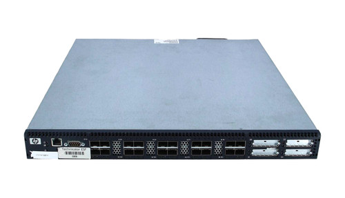 AW575AR - HP - 24 x Ports FC 1U Rack-mountable Managed Stackable Fibre Channel Switch