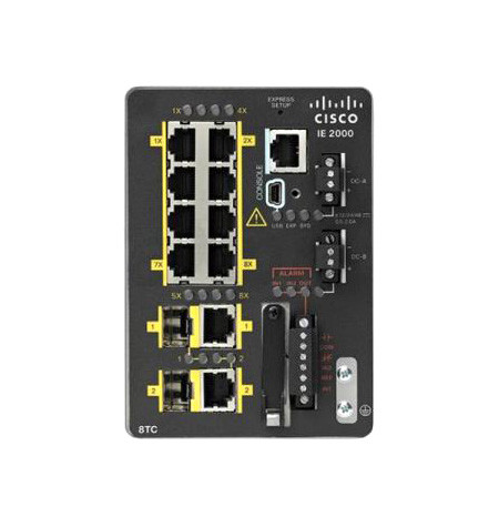 Cisco Layer 2 Switch - IE-2000-8TC-B