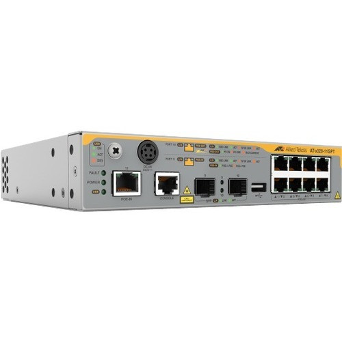 Allied Telesis - AT-X320-11GPT-90 - Network Switch 8-Port Gigabit PoE