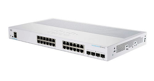 CBS250-24P-4G-BR - Cisco Business 250 Series 24-Ports PoE+ GE Switch