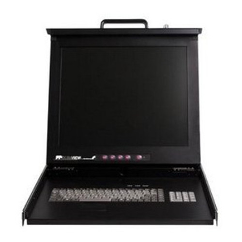 RACKCONS1716 - StarTech - 1U 17-inch LCD 16-Port Rack-mountable KVM Switch Console