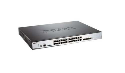 D-Link - DWS-3160-24TC - Network Switch 20-Port Gigabit 4 SFP Combo