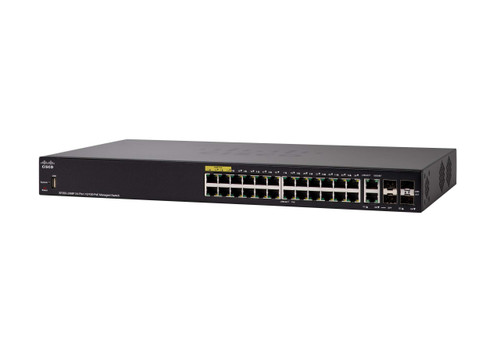 MS130-24P-HW - Cisco Meraki - MS130 24 Port Cloud-Managed Network Switch