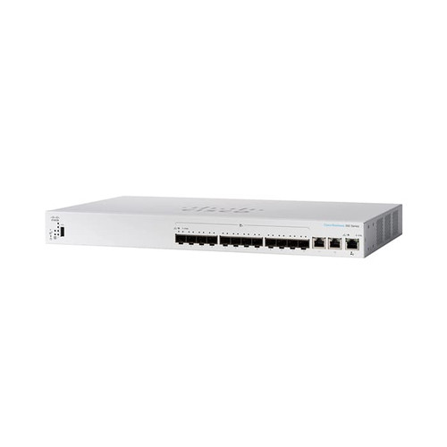 Cisco - CBS350-12XS-NA - Managed Switch 12-Port Layer 3 Optical Fiber