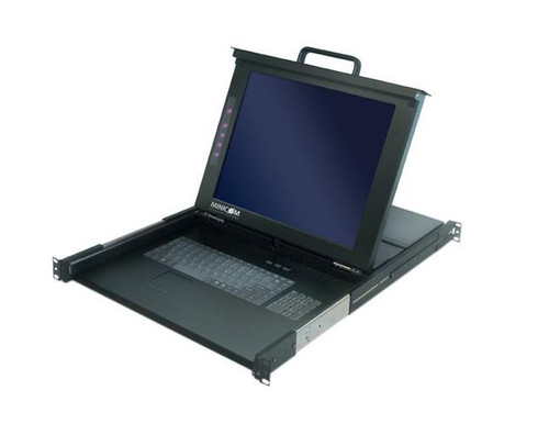 Minicom SmartRack 116 Rackmount LCD with 16-Ports CAT5 KVM Switch for Server Racks