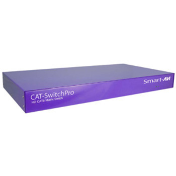 SmartAVI - CSW16X08S - Matrix Switch 16x8 Cat5 Audio Video RS232