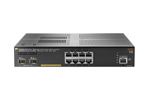 HPE - JL258A-NOB - Network Switch 8-Port Gigabit PoE+ 2x SFP+