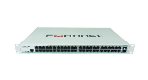 FS-448B - Fortinet FortiSwitch B-Series 48 x Ports 1000Base-T + 2 x Ports SFP+ 1U L2 Managed Etherne